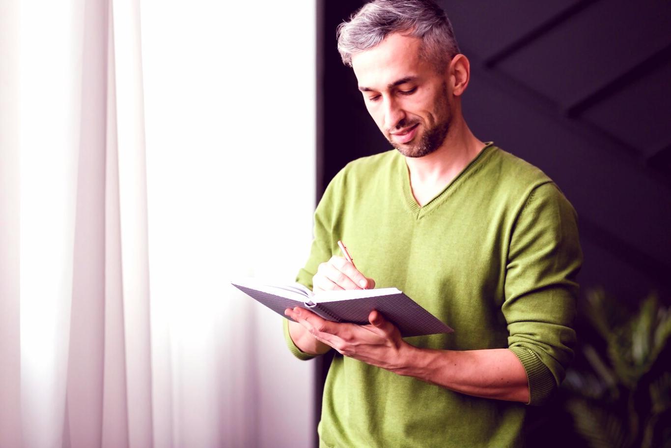 Tagebuch und Notizen zur Selbstreflexion